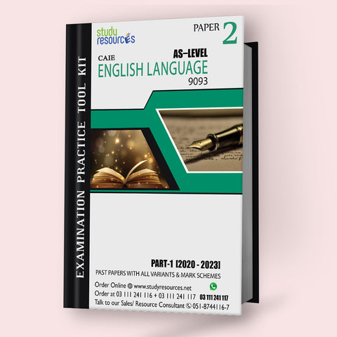 Cambridge AS-Level English Language (9093) P-2 Past Papers Part-1 (2020-2023) - Study Resources