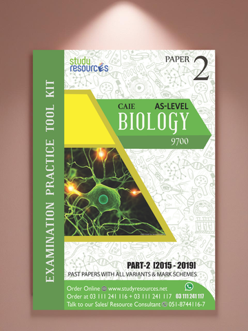 Cambridge AS-Level Biology (9700) P-2 Past Papers Part-2 (2015-2019)