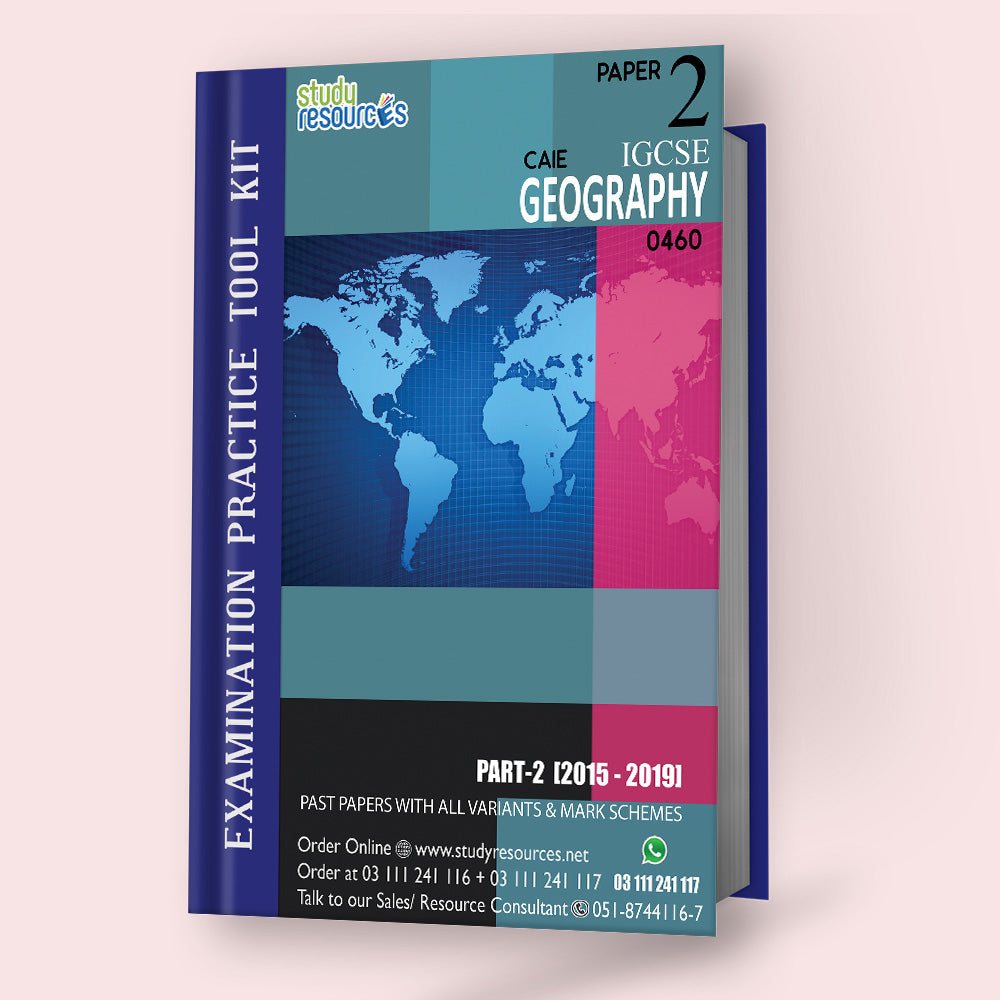 Cambridge IGCSE Geography (0460) P-2 Past Papers Part-2 (2015-2019)