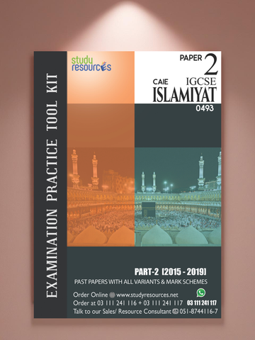 Cambridge IGCSE Islamiyat (0493) P-2 Past Papers Part 2(2015-2019)