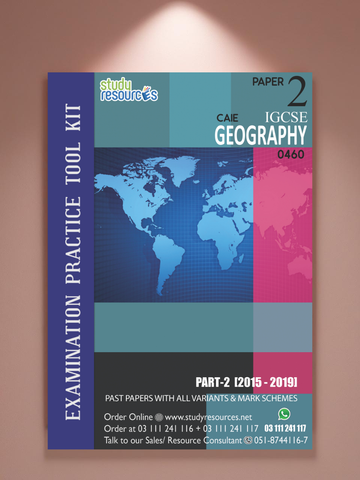 Cambridge IGCSE Geography (0460) P-2 Past Papers Part-2 (2015-2019)