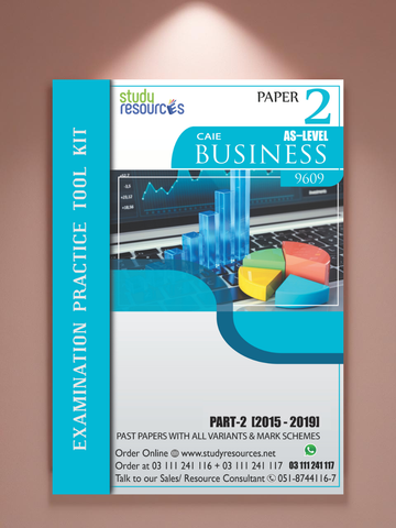 Cambridge AS-Level Business (9609) P-2 Past Papers Part-2 (2015-2019)