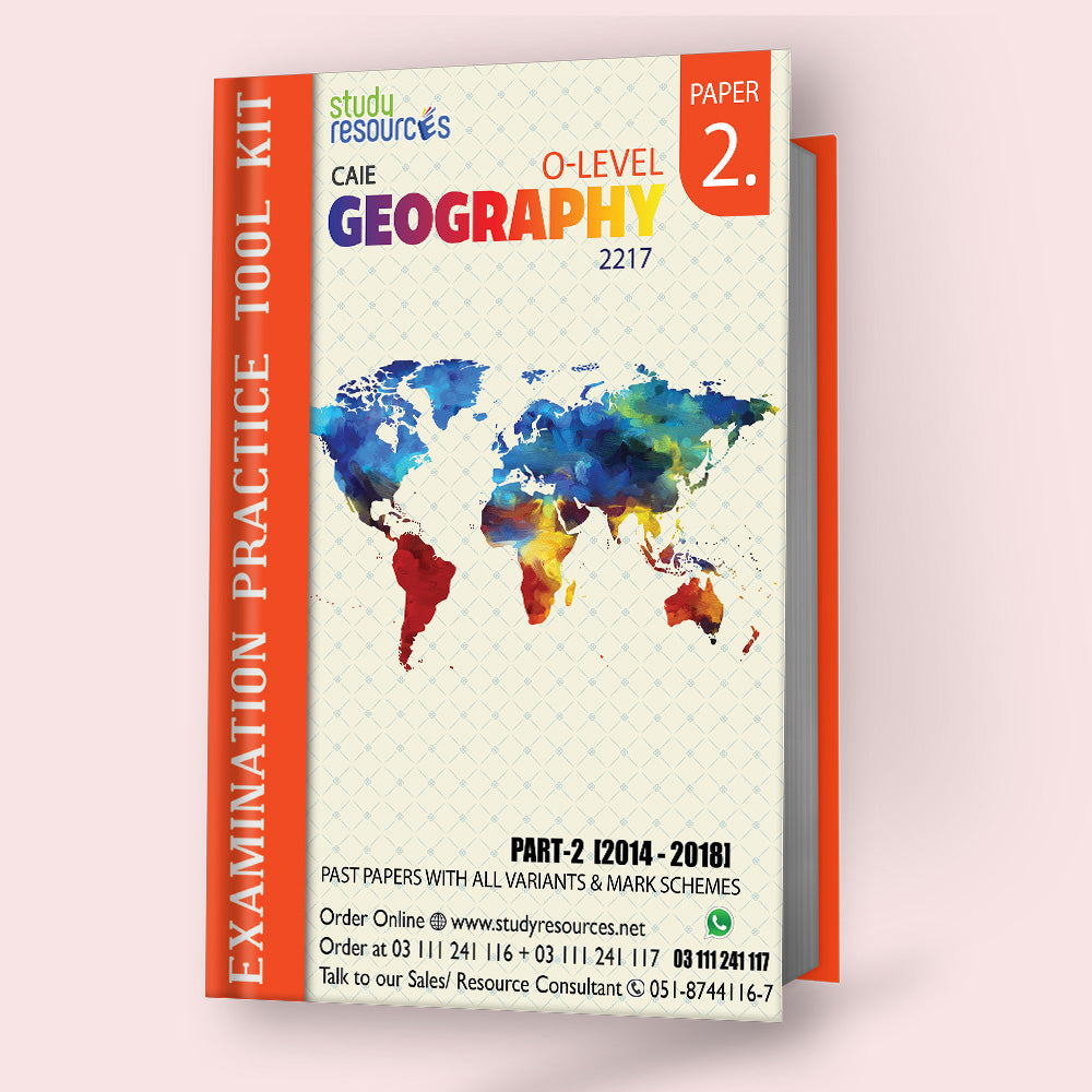 Cambridge O-Level Geography (2217) P-2 Past Papers Part-2 (2015-2019)