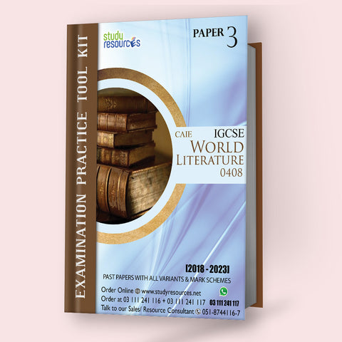 Cambridge IGCSE World Literature (0408) P-3 Past Papers (2020-2023)