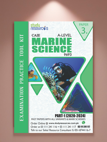 Cambridge A-Level Marine Science (9693) P-3 Past Papers Part-1 (2020-2024)