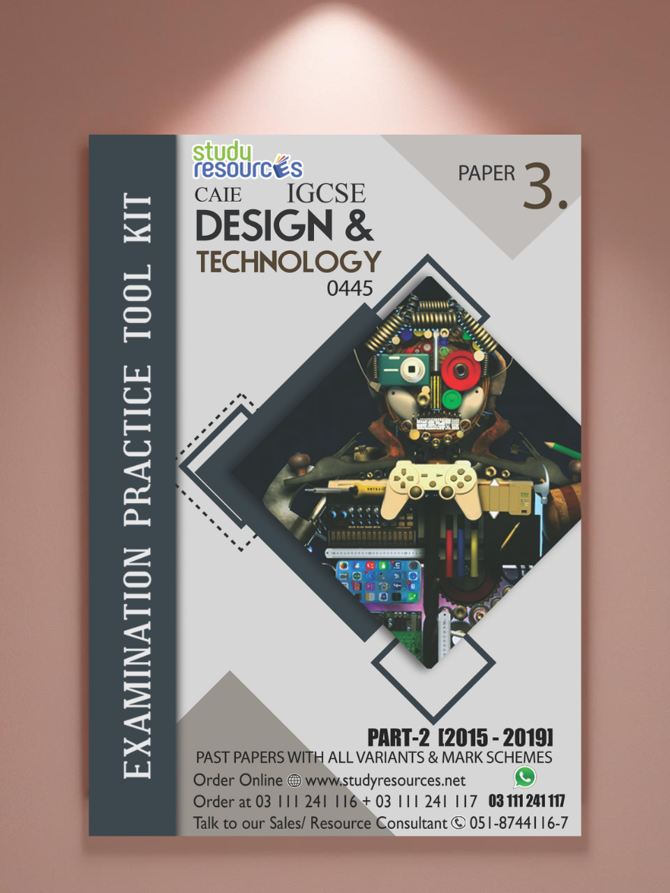 Cambridge IGCSE Design & Technology (0445) P-3 Past Papers Part-2 (2015-2019)