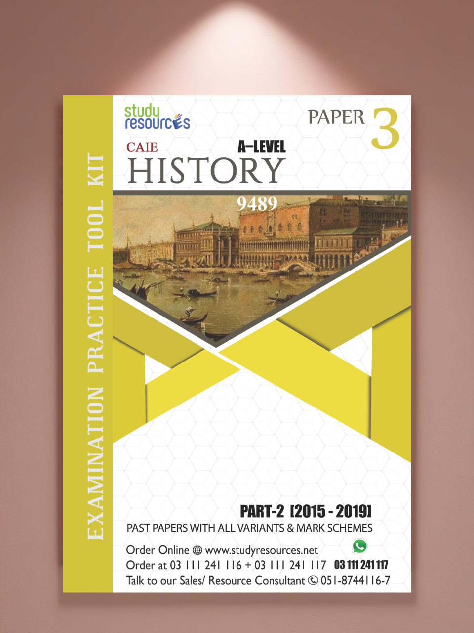 Cambridge A-Level Histroy (9489) P-3 Past Papers Part-2 (2015-2019)