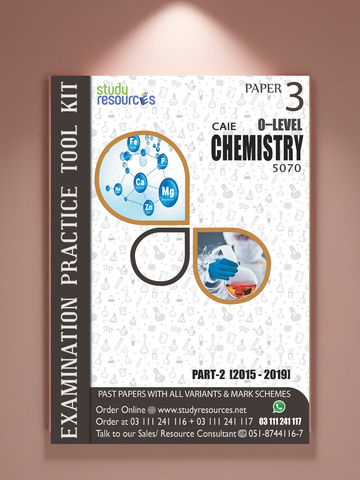 Cambridge O-Level Chemistry (5070) P-3 Past Papers Part-2 (2015-2019)