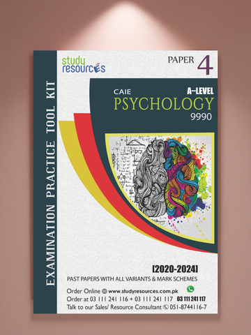 Cambridge A-Level Psychology (9990) P-4 Past Papers (2020-2024)