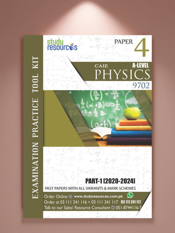 Cambridge A-Level Physics (9702) P-4 Past Papers Part-1 (2020-2024)