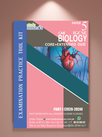 Cambridge IGCSE Biology (0610) P-5 Past Papers Part-1 (2020-2024) Core+Extended