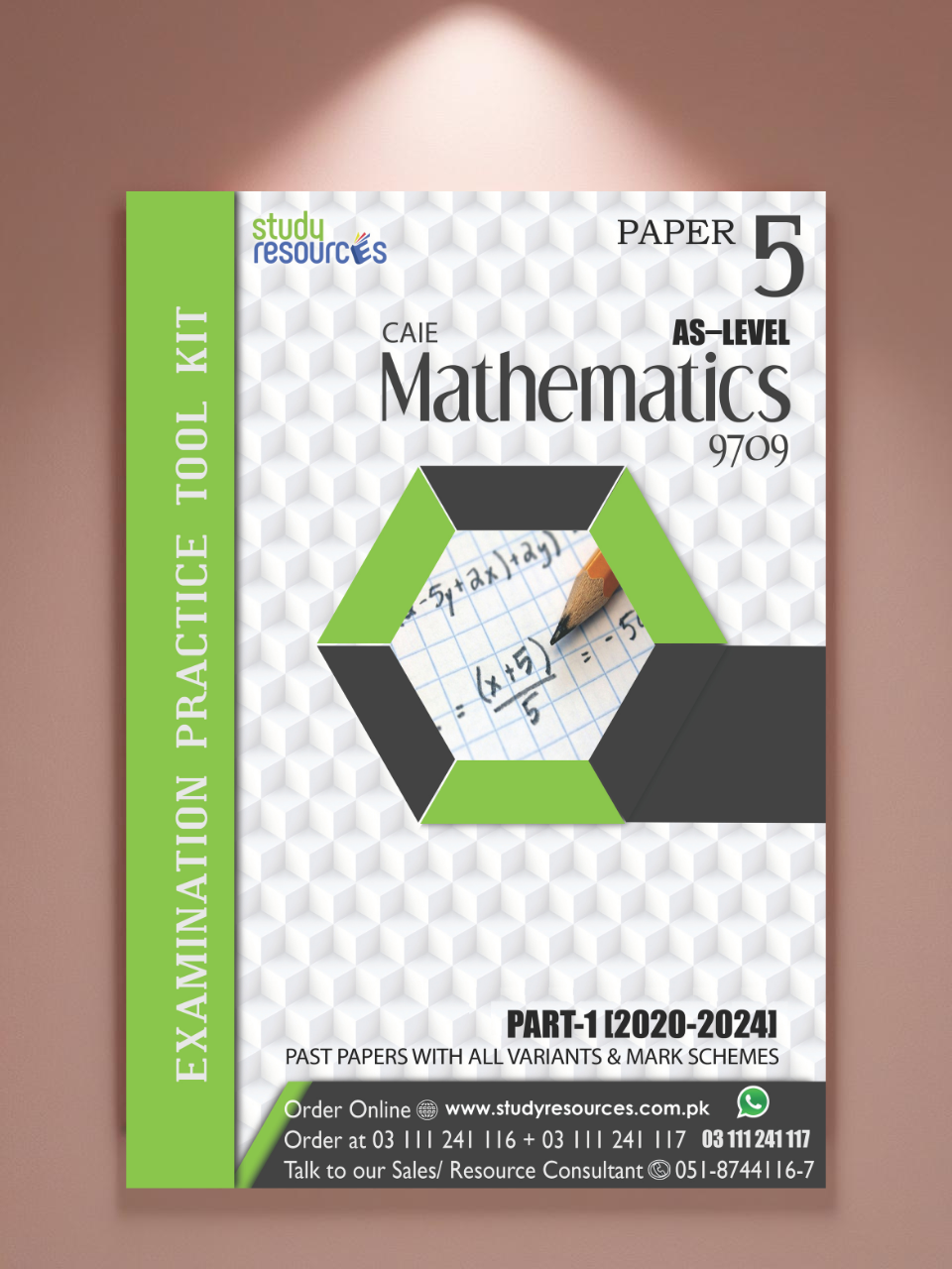 Cambridge AS-Level Mathematics (9709) P-5 Past Papers (S-1) Part-1 (2020-2024)