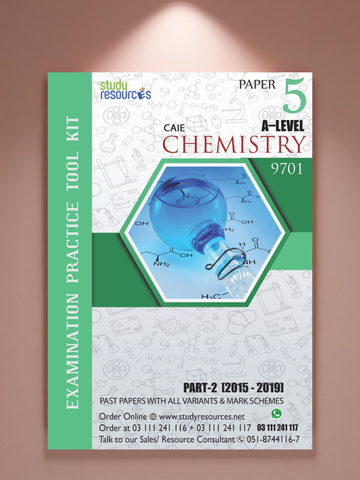 Cambridge A-Level Chemistry (9701) P-5 Past Papers Part-2 (2015-2019)