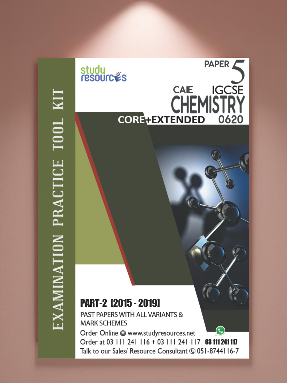 Cambridge IGCSE Chemistry (0620) P-5 Past Papers Part-2 (2015-2019) Core+Extended