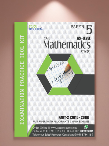 Cambridge AS-Level Mathematics (9709) P-5 Past Papers (S-1) Part-2 (2015-2019)