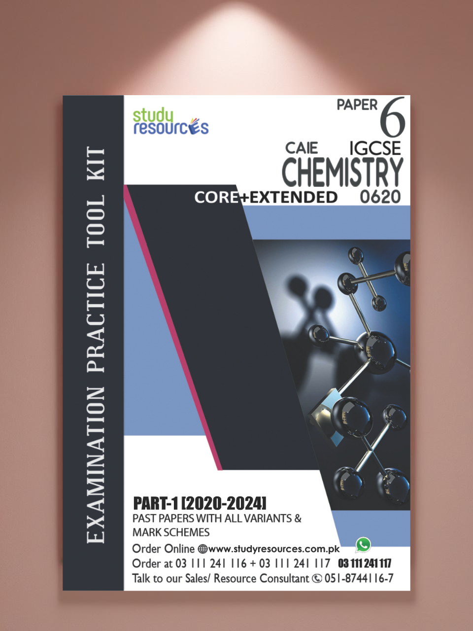 Cambridge IGCSE Chemistry (0620) P-6 Past Papers Part-1 (2020-2024) Core+Extended