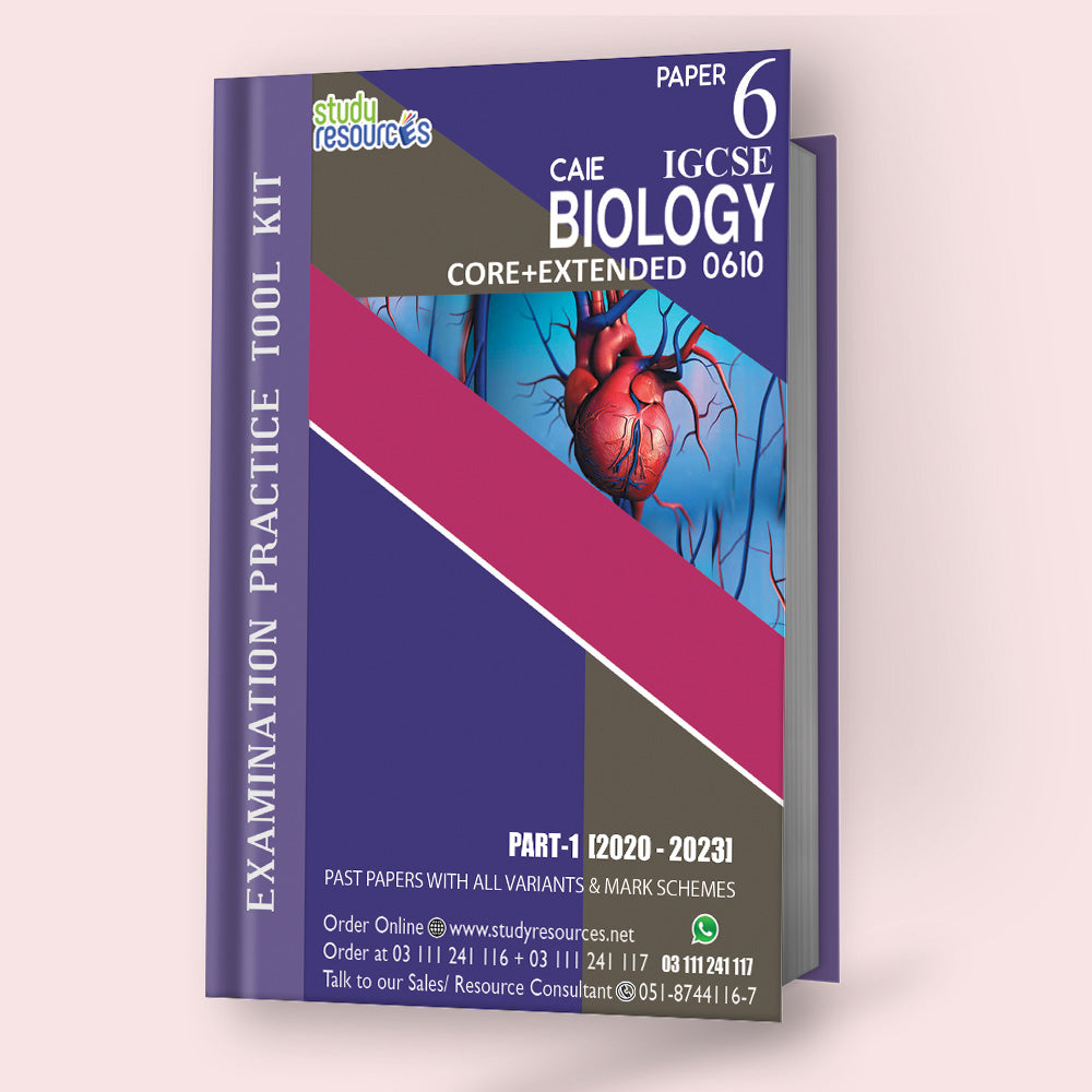 Cambridge IGCSE Biology (0610) P-6 Past Papers Part-1 (2020-2023) Core+Extended