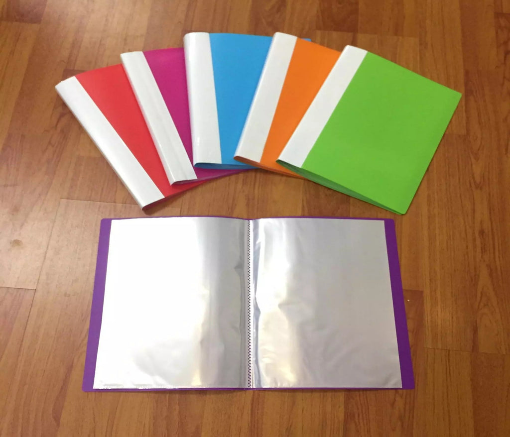 A-4 Pocket Folders (20-Pockets)